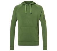 super.natural - Favourite Pocket Hoodie - Merinohoodie, Gr. M 48/50 - M, oliv (Chive)