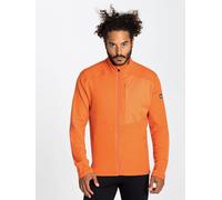 super.natural Fleecejacke "Alpine" in Orange - Größe M | Herren Pullover Sport