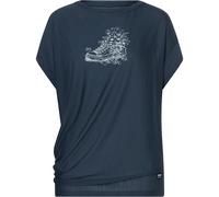 Super.Natural W Flower Sneakers Loose Tee blueberry/feather grey (W87) M