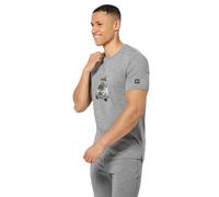 super natural Freizeit-Tshirt Carski Tee (Merino-Mix) grau Herren, Größe L