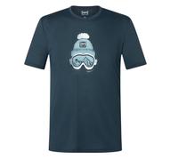 super.natural - Gogeanie Tee - Merinoshirt, Gr. L 52 - L, blau (Blueberry/Various)