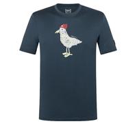super natural Freizeit-Tshirt Johnny Tee (Merino-Mix) dunkelblau Herren, Größe M