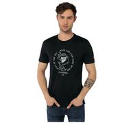 super natural Freizeit-Tshirt Juhos Finest Tee - schwarz Herren, Größe XL