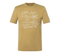 Super.Natural M Cote D'azur Tee sahara/white stone (34I) M