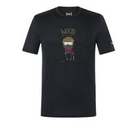 Super.Natural M Wood Crafti Tee jet black/various (X48) XL