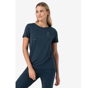 Super.natural Bergglück Short Sleeve T-shirt Blau L Frau (Herstellerartikelnummer: SNWP03071-31B-L)