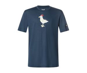 super.natural Funktionsshirt "Johnny" in Dunkelblau - Größe 128 | Kinder Oberteile