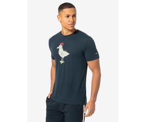 super.natural Funktionsshirt "Johnny" in Dunkelblau - Größe M | Herren Sportshirts