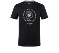 Super.Natural Herren Juho´s Finest T-Shirt (Größe S, schwarz)