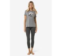 Super.Natural Damen Orchid Bio J T-Shirt (Größe XS, grau)