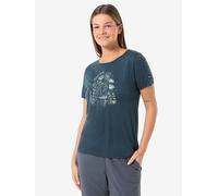 super.natural Women's Rock Flowers Tee Blueberry/various M