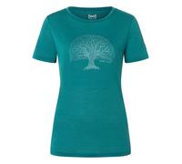 Super.Natural Damen Tree Of Knowledge T-Shirt (Größe XL, tuerkis)