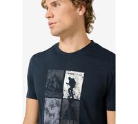 Super.Natural M GO Hiking Tee blueberry/various (W55) L