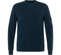 Super.Natural Herren Alpine Brush Crewneck Pullover (Größe M, blau)