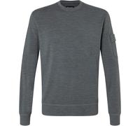 Super.Natural Herren Alpine Brush Crewneck Pullover (Größe XXL, grau)