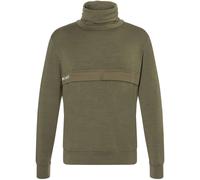 Super.Natural M Alpine Turtleneck olive night melange (M76) M