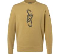 super.natural - Carabineri Crew - Pullover, Gr. XL, beige (Sahara/CashmereGreyMelange)