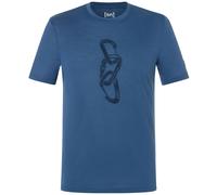 Super.Natural Herren Carabineri T-Shirt (Größe M, blau)