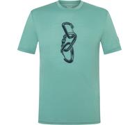 Super.Natural Herren Carabineri T-Shirt (Größe XXL, tuerkis)