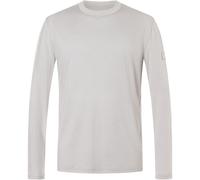 Super.natural Casual Rib Bio Langarm-t-shirt M White Stone Melange