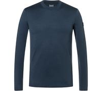 Super.Natural Herren Casual Rib Bio J Longsleeve (Größe XXL, blau)