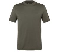 Super.Natural Herren Casual Rib Bio J T-Shirt (Größe L, oliv)