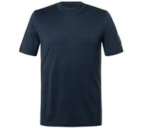 Super.Natural Herren Casual Rib Bio J T-Shirt (Größe S, blau)