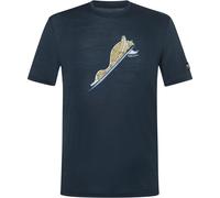 Super.Natural M Duck Dive Tee blueberry/various (W55) XL