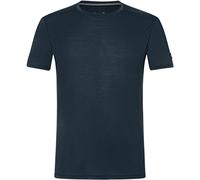 super natural Freizeit-Tshirt Essential (Merino-Mix) dunkelblau Herren, Größe M