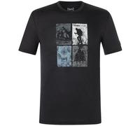 Super.Natural Herren Go Hiking T-Shirt (Größe L, schwarz)