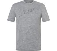 Super.natural Hiking Regular Fit Kurzarm-t-shirt XL Cashmere Grey Melange / Cashmere Grey Melange