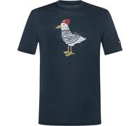 super.natural Funktionsshirt "Johnny" in Dunkelblau - Größe L | Herren Sportshirts
