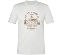 Super.Natural Herren Landi Bio J T-Shirt (Größe S, weiss)