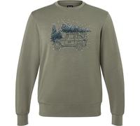 Super.Natural Herren Lantree Crew Pullover (Größe M, gruen)