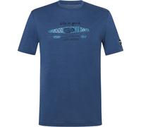 Super.Natural Herren River Pleasure T-Shirt (Größe M, blau)