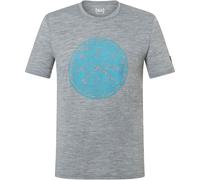 Super.Natural Herren Salt & Rock T-Shirt (Größe L, grau)