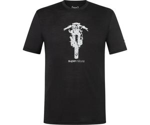 Super.Natural Herren Scrambler T-Shirt (Größe M, schwarz)