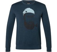 Super.Natural Herren Sn Sailor Crew Pullover (Größe S, blau)