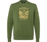 Super.natural Summer Break Regular Fit Pullover 2XL Chive / Dried Tobacco