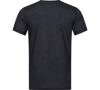 SUPER.NATURAL Herren T-Shirt M LOGO TEE (SNM015233) XXL Jet Black Melange/Vapor Grey