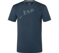 Super.Natural Hiking Herren T-Shirts blau Größe L Yoga | Lifestyle Hautfreundlich Merinowolle