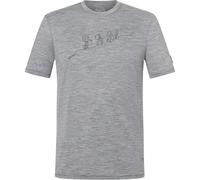 Super.Natural M Hiking Tee cashmere grey melange/cashmere grey melange (82F) XL