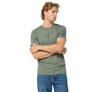super.natural - Hiking Tee Exclusive - Merinoshirt, Gr. M, grün/oliv (Eucalyptus/Blueberry)