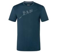 super.natural Shirt "Hiking" in Dunkelblau - 48% | Größe S | Herren Plussize