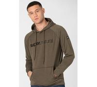 super.natural Hoodie "Favourite" in Braun - Größe S | Herren Sweatshirts Jacken