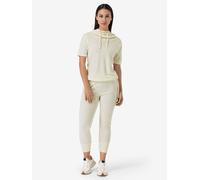 super.natural Hoodie "Justshort" in Creme - Größe L | Damen Sweatshirts Jacken