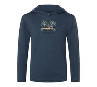 super.natural - Kid's Tropicar Light Hoodie - Hoodie, Gr. 104, blau (Blueberry/Various)