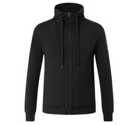 super natural Kapuzenjacke Everyday Hoodie (Merino-Mix) schwarz Herren, Größe XXL