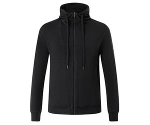 super natural Kapuzenjacke Everyday Hoodie (Merino-Mix) schwarz Herren, Größe XXL