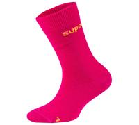 Super.Natural Kids ALL DAY Socks 2-PACK fuchsia red/illuminating (U88) 23-26